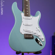 2022 PRS SE Silver Sky Electric Guitar Stone Blue