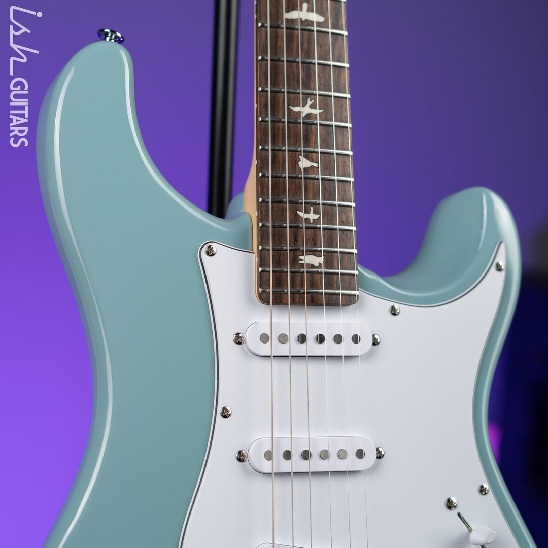 2022 PRS SE Silver Sky Electric Guitar Stone Blue