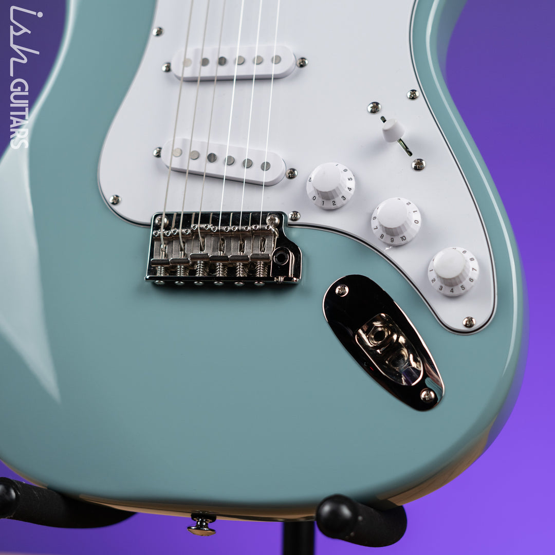 2022 PRS SE Silver Sky Electric Guitar Stone Blue