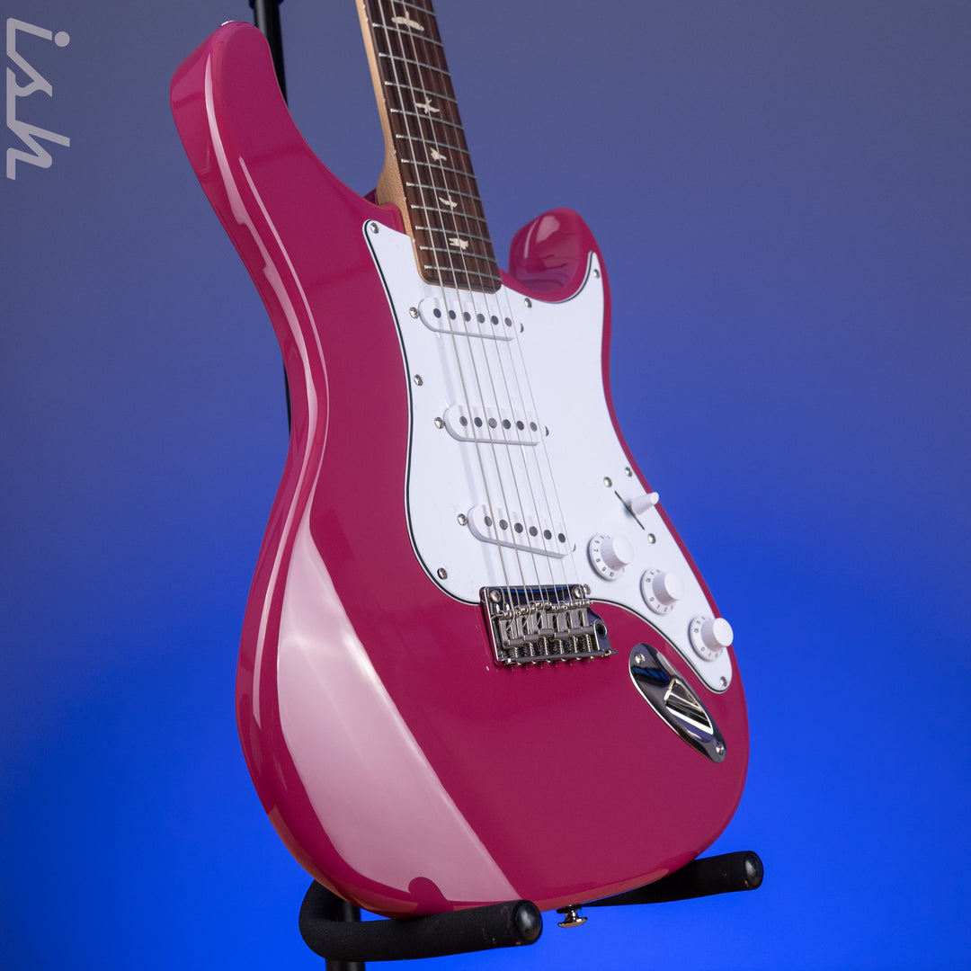 2021 PRS SE Silver Sky Dragon Fruit Demo