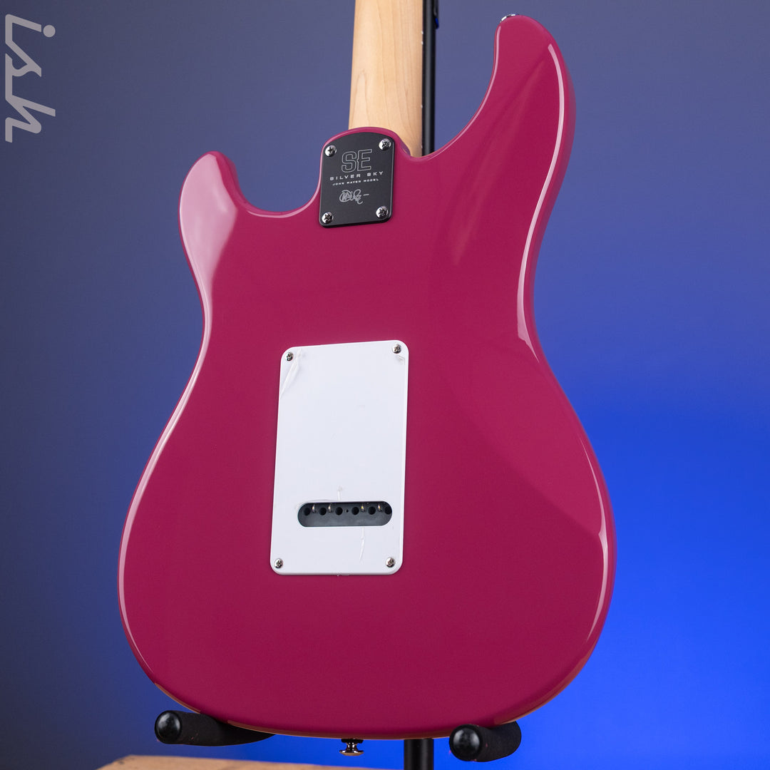 2021 PRS SE Silver Sky Dragon Fruit Demo