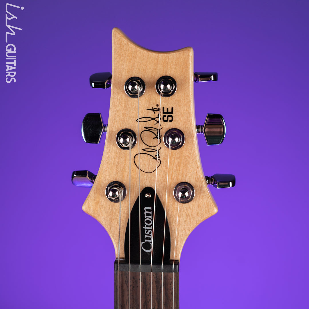 PRS SE Custom 22 Semi-Hollow Electric Guitar Santana Yellow