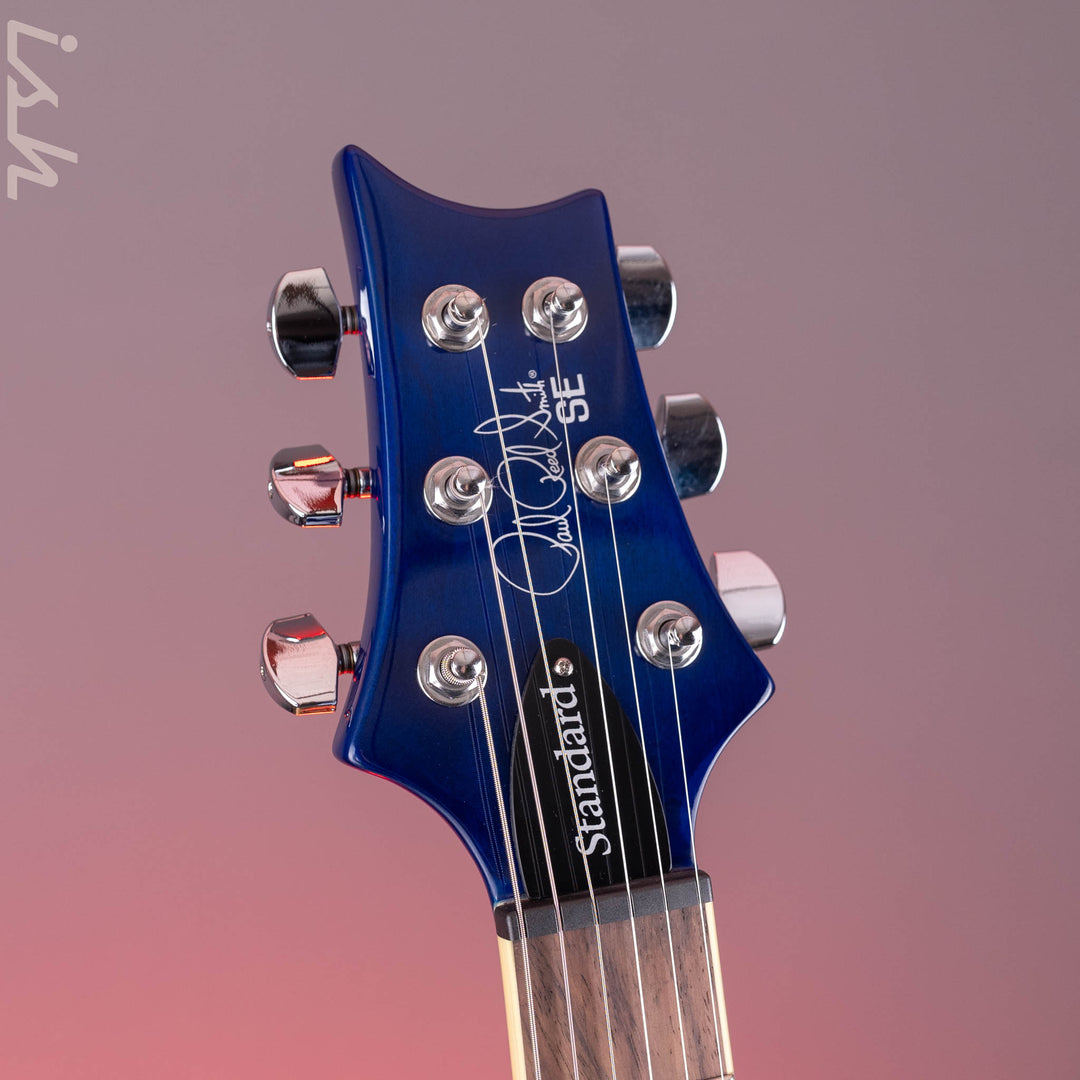 2023 PRS SE Standard 24-08 Electric Guitar Translucent Blue