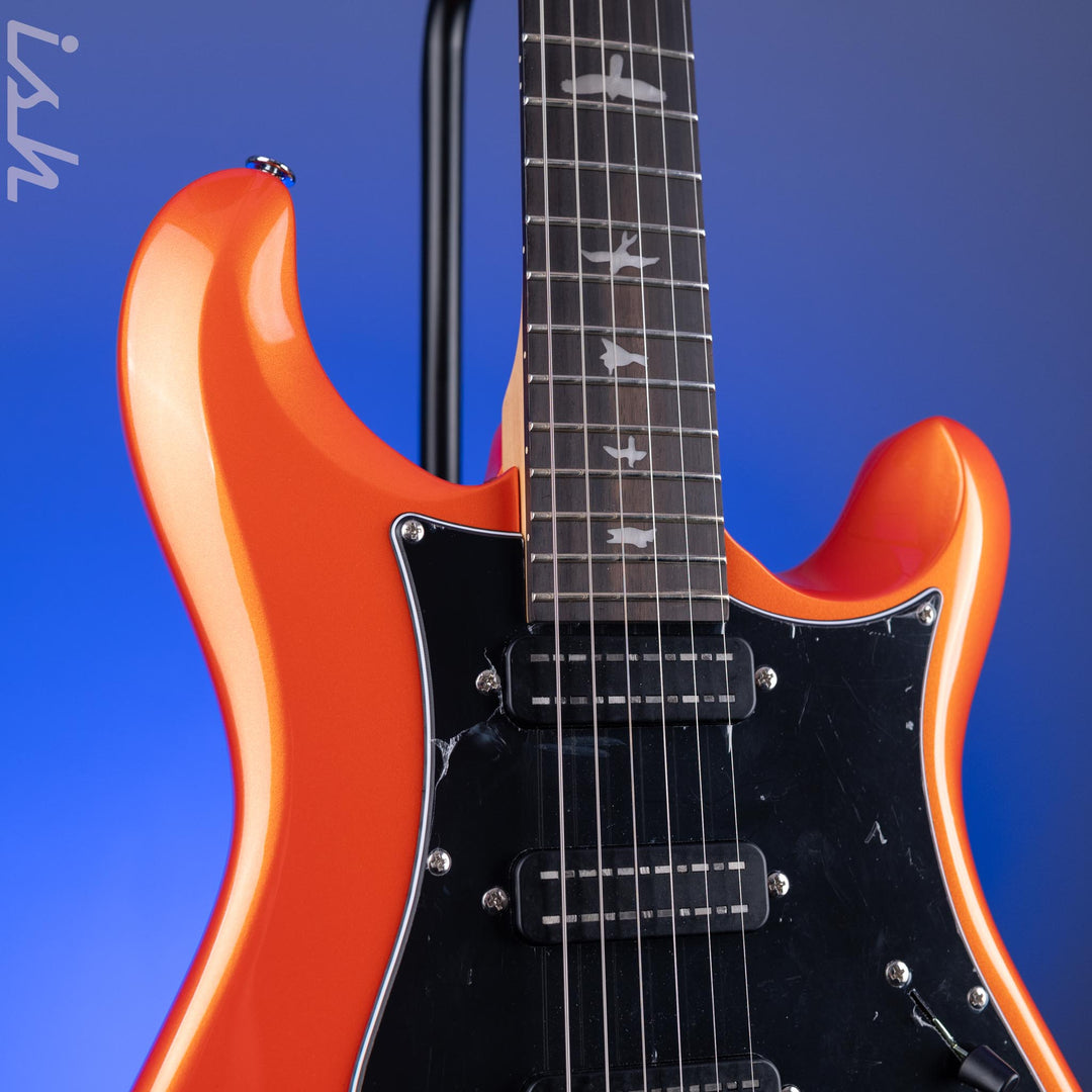 PRS SE NF3 Electric Guitar Metallic Orange Rosewood Fretboard