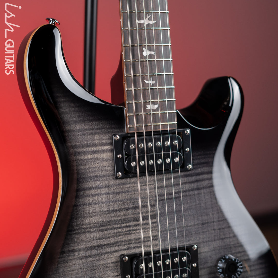 PRS SE 277 Baritone Electric Guitar Charcoal Burst