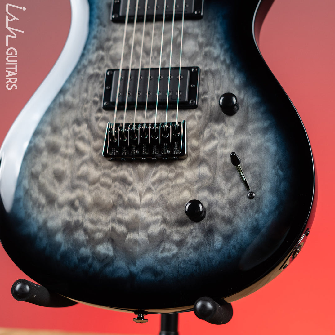 PRS SE Mark Holcomb SVN Holcomb Blue Burst 7 String