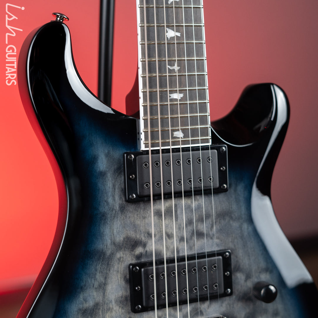 PRS SE Mark Holcomb SVN Holcomb Blue Burst 7 String