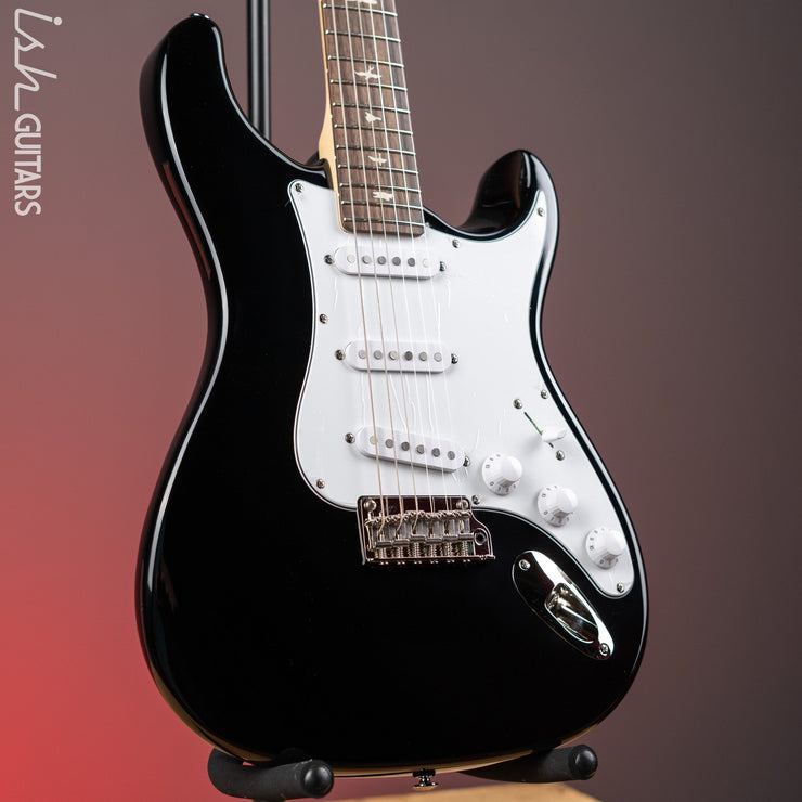 PRS SE Silver Sky Electric Guitar Piano Black Demo – Ish Guitars