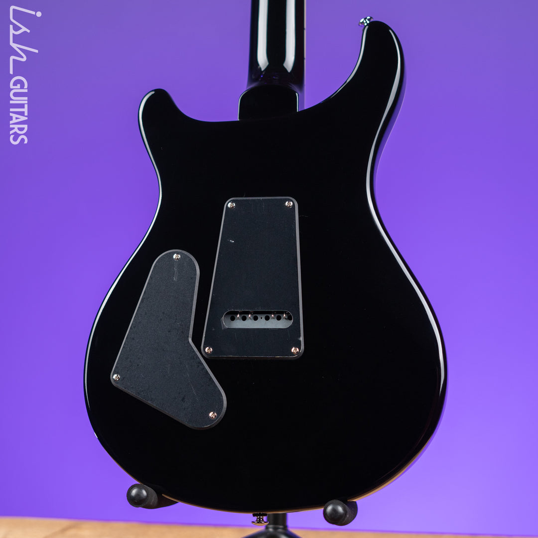 PRS SE Custom 24 Quilt Black Gold Sunburst Electric Guitar