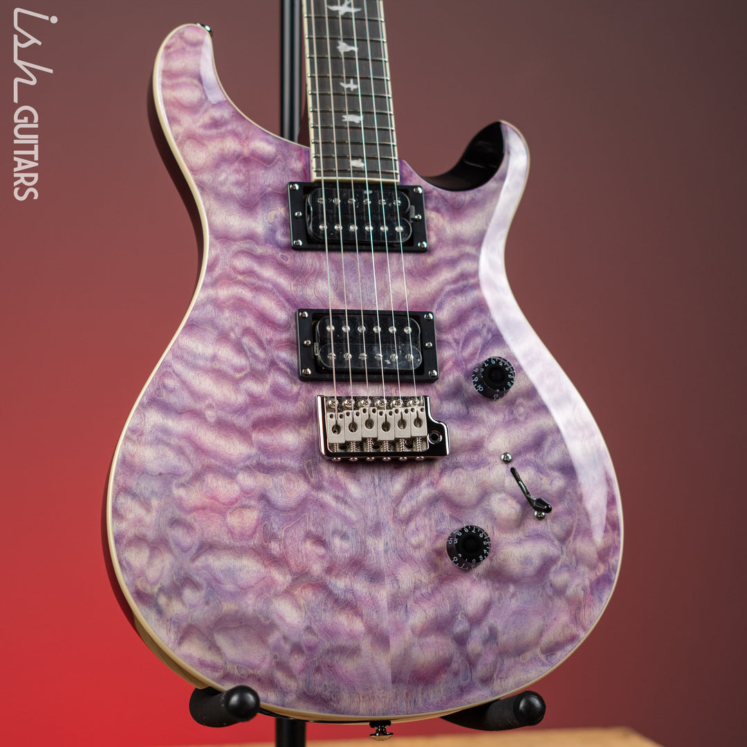PRS SE Custom 24 Quilt Violet Electric Guitar
