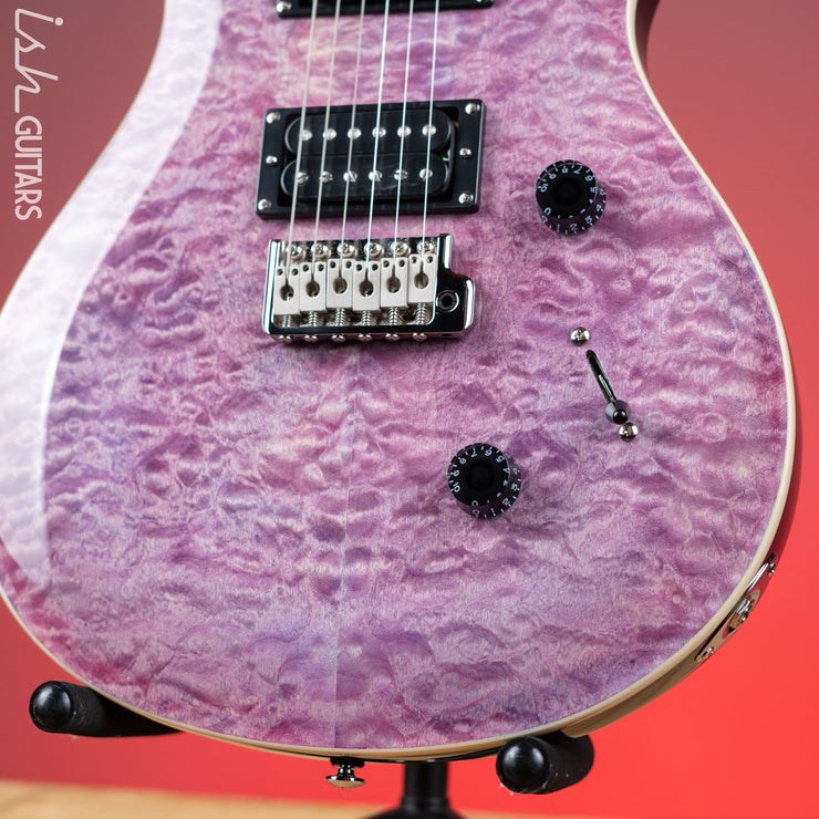 PRS SE Custom 24 Quilt Electric Guitar Violet