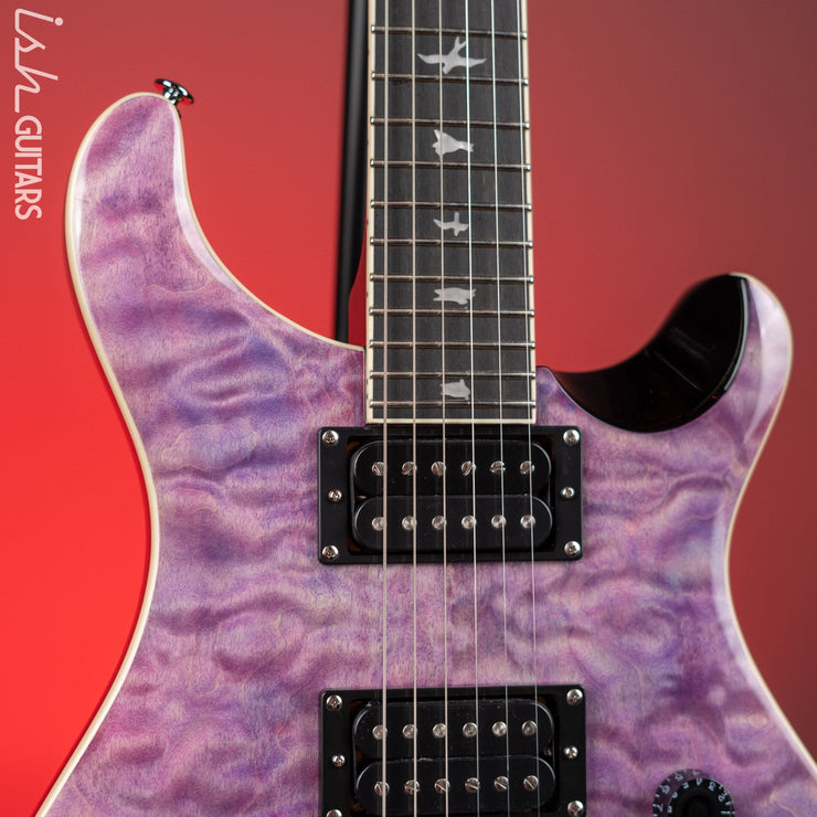 PRS SE Custom 24 Quilt Violet Electric Guitar