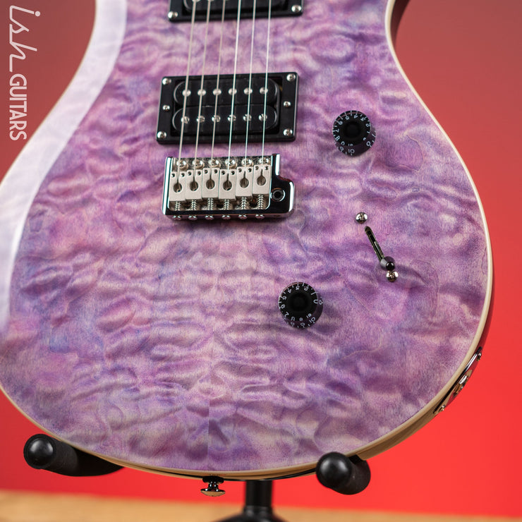 PRS SE Custom 24 Quilt Violet Electric Guitar