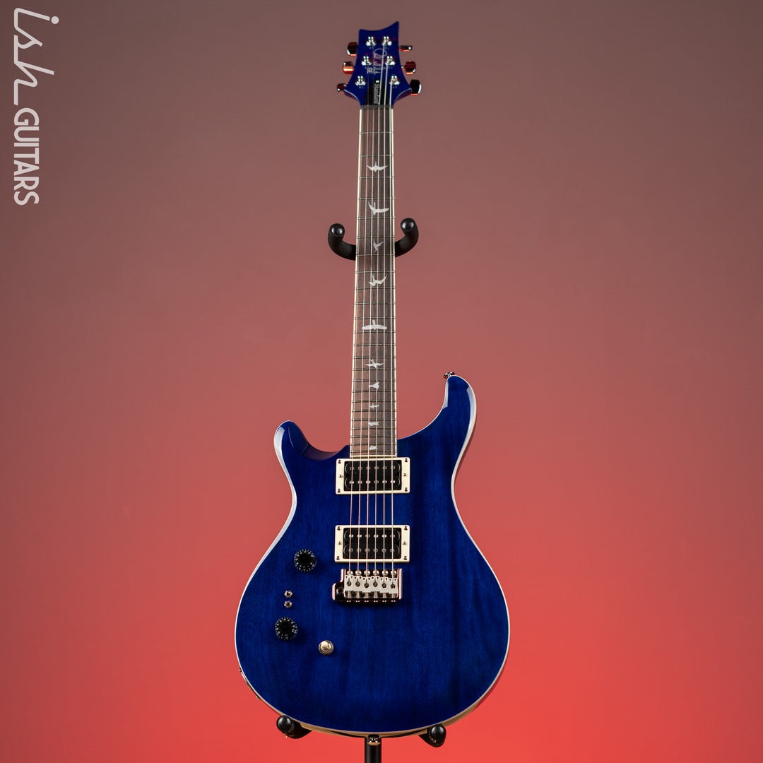 PRS SE Standard 24-08 Left-Handed Electric Guitar Translucent Blue