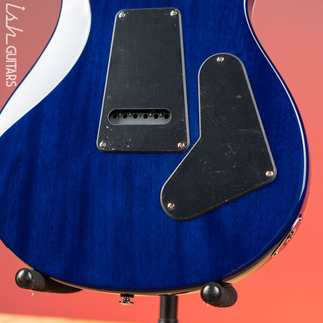 PRS SE Standard 24-08 Left-Handed Electric Guitar Translucent Blue