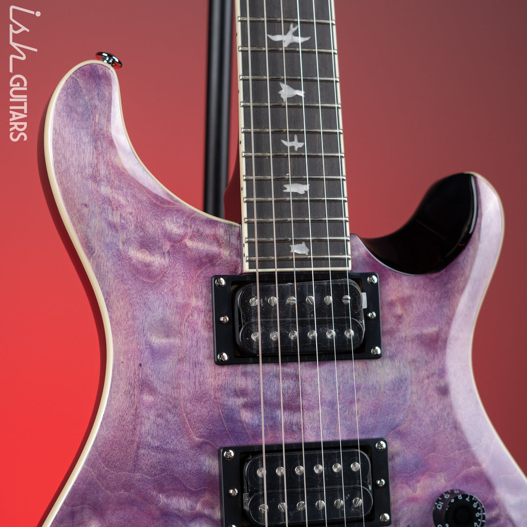 PRS SE Custom 24 Quilt Electric Guitar Violet