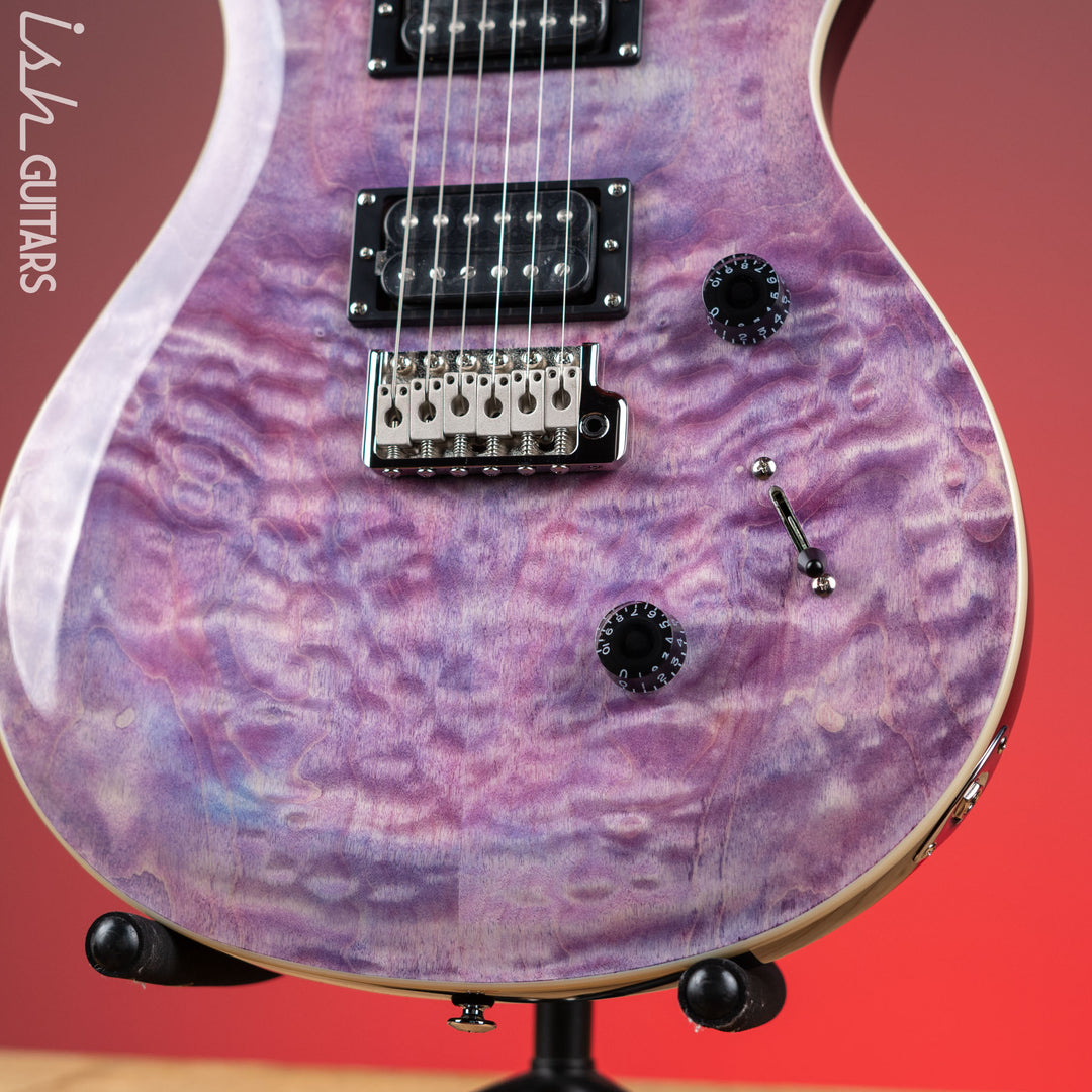 PRS SE Custom 24 Quilt Electric Guitar Violet