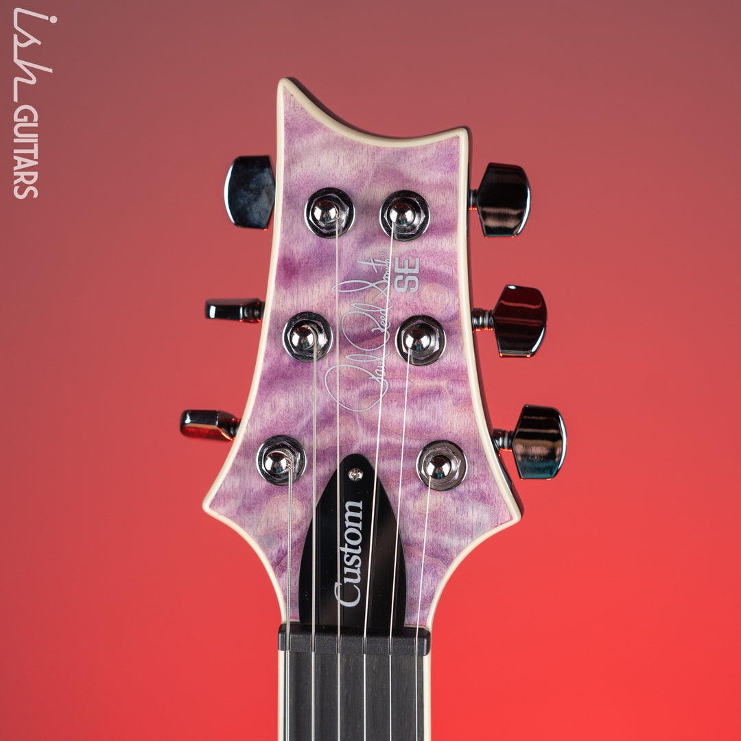 PRS SE Custom 24 Quilt Electric Guitar Violet
