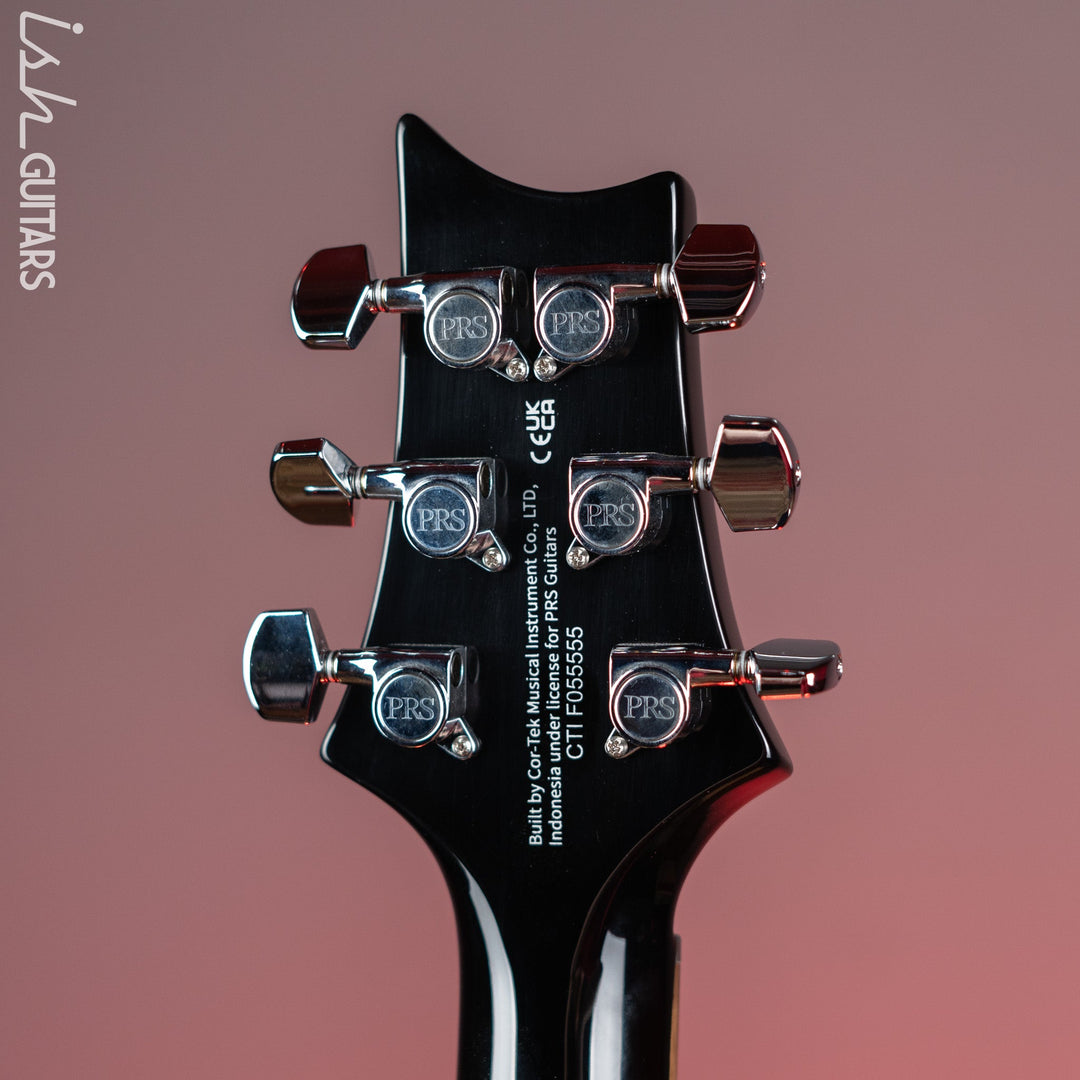 PRS SE 277 Baritone Left Handed Electric Guitar Charcoal Burst Demo