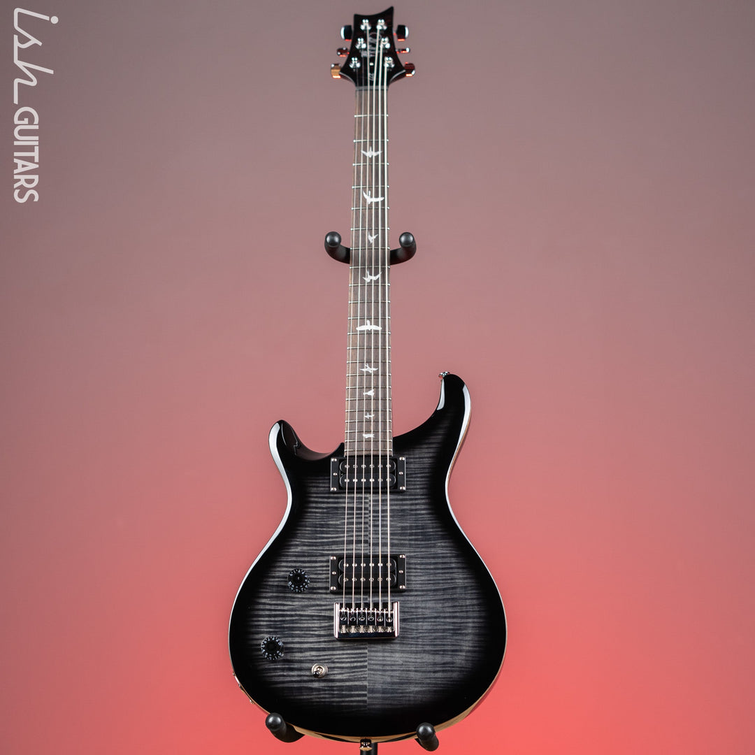 PRS SE 277 Baritone Left Handed Electric Guitar Charcoal Burst Demo