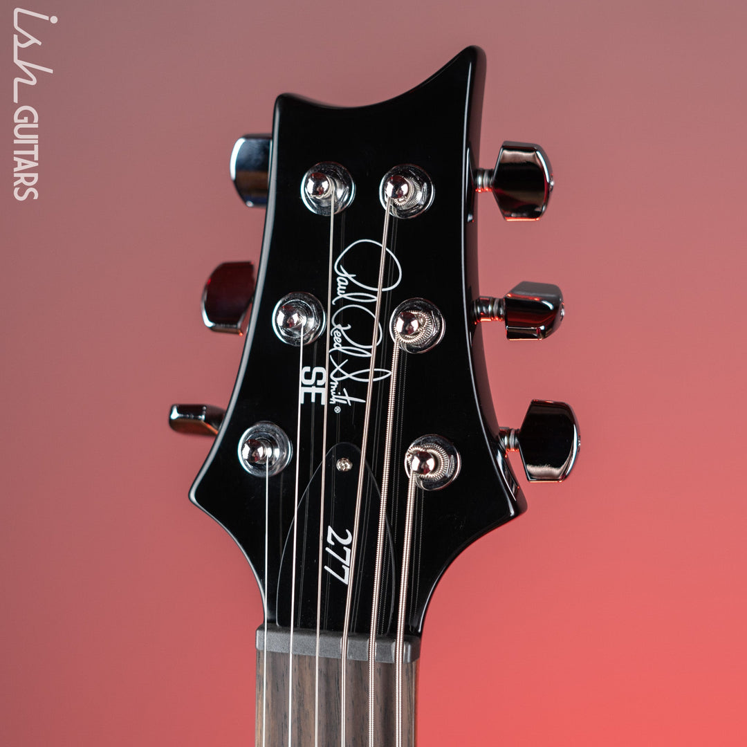 PRS SE 277 Baritone Left Handed Electric Guitar Charcoal Burst Demo