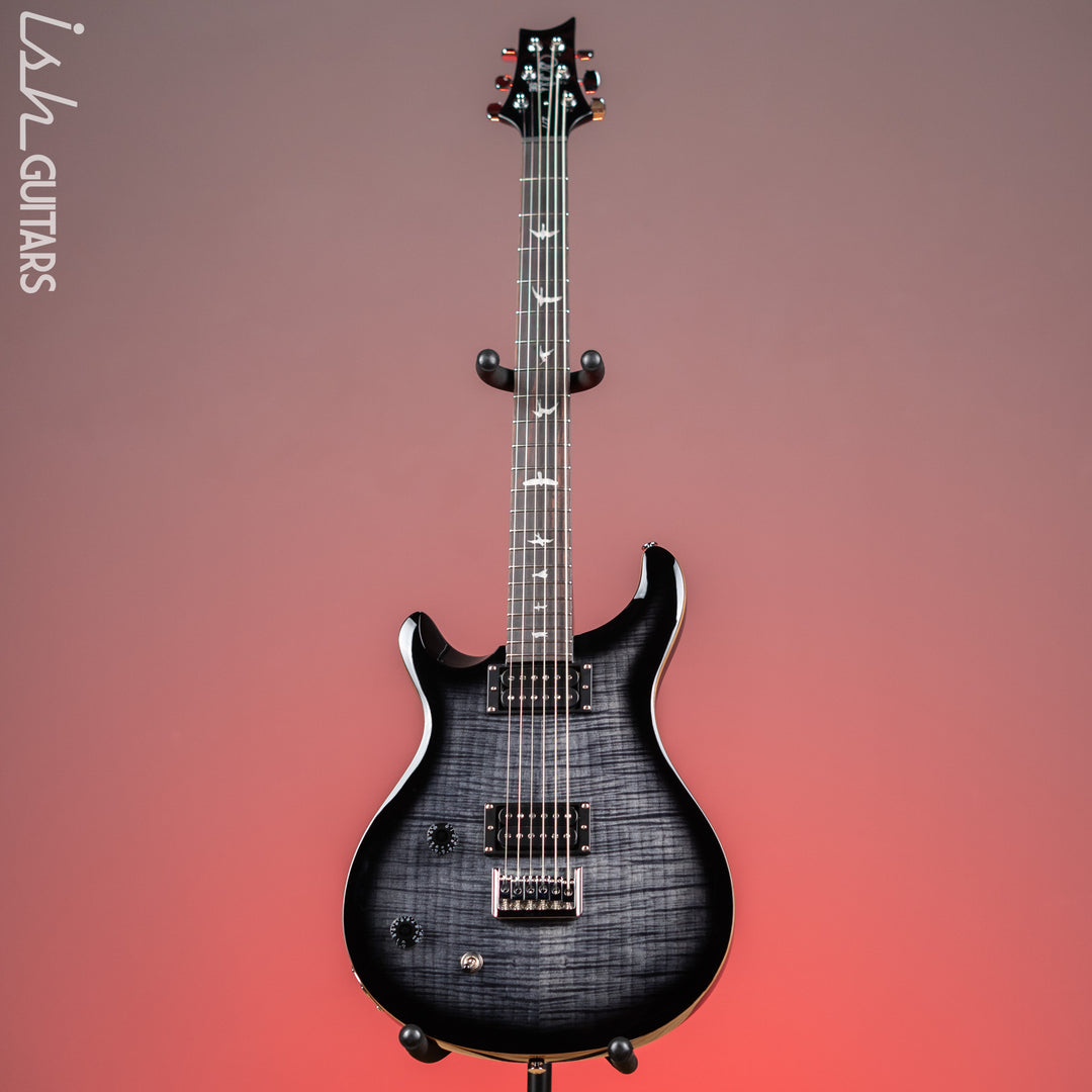 PRS SE 277 Baritone Left Handed Electric Guitar Charcoal Burst
