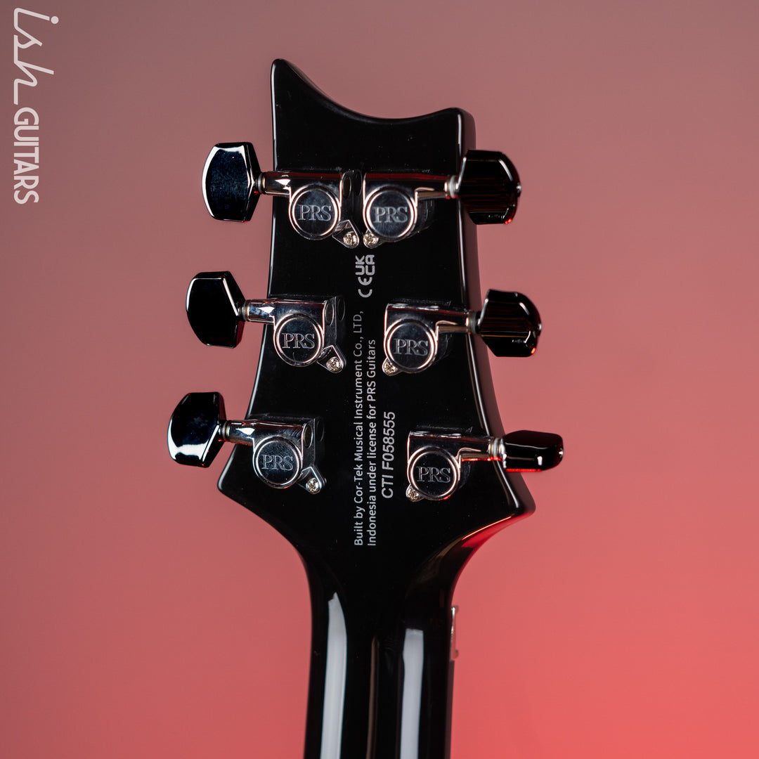PRS SE Custom 24 “Floyd” Left-Handed Charcoal Burst