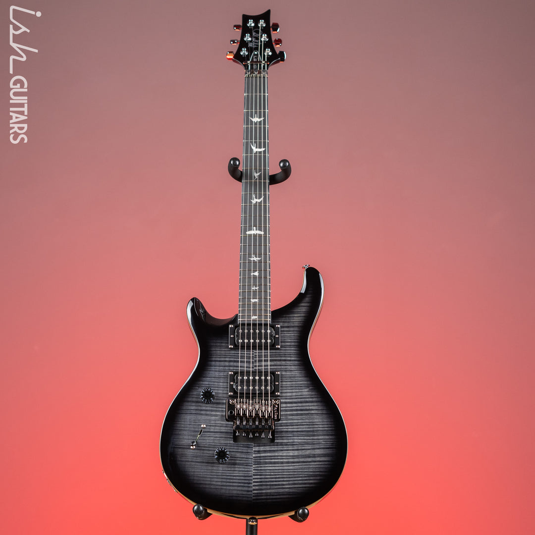 PRS SE Custom 24 “Floyd” Left-Handed Charcoal Burst