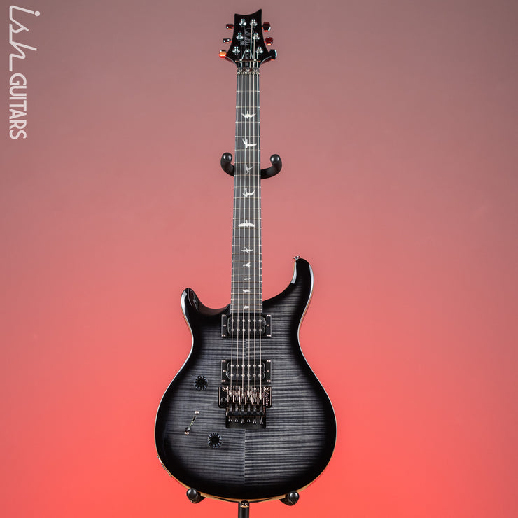 PRS SE Custom 24 “Floyd” Left-Handed Charcoal Burst – Ish Guitars