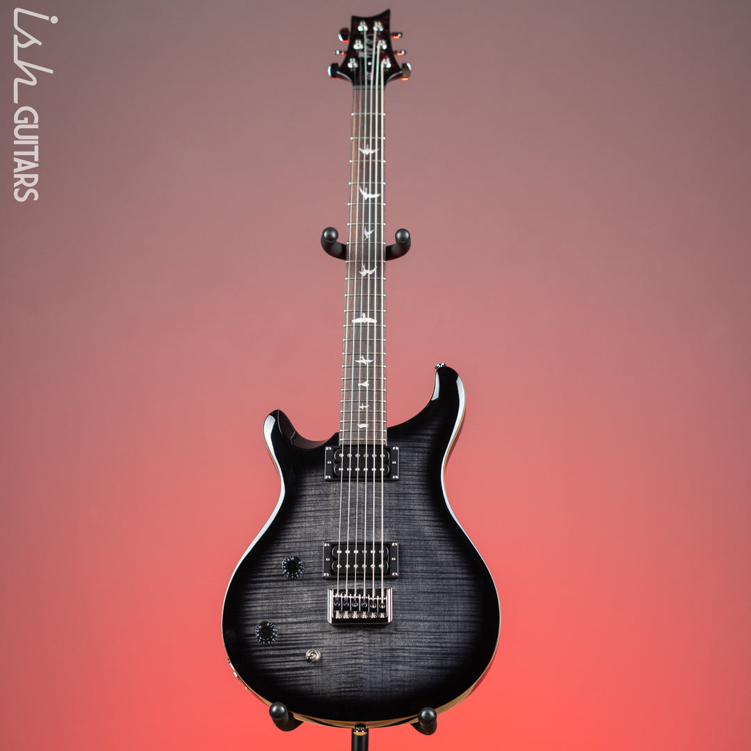 PRS SE 277 Baritone Left Handed Electric Guitar Charcoal Burst