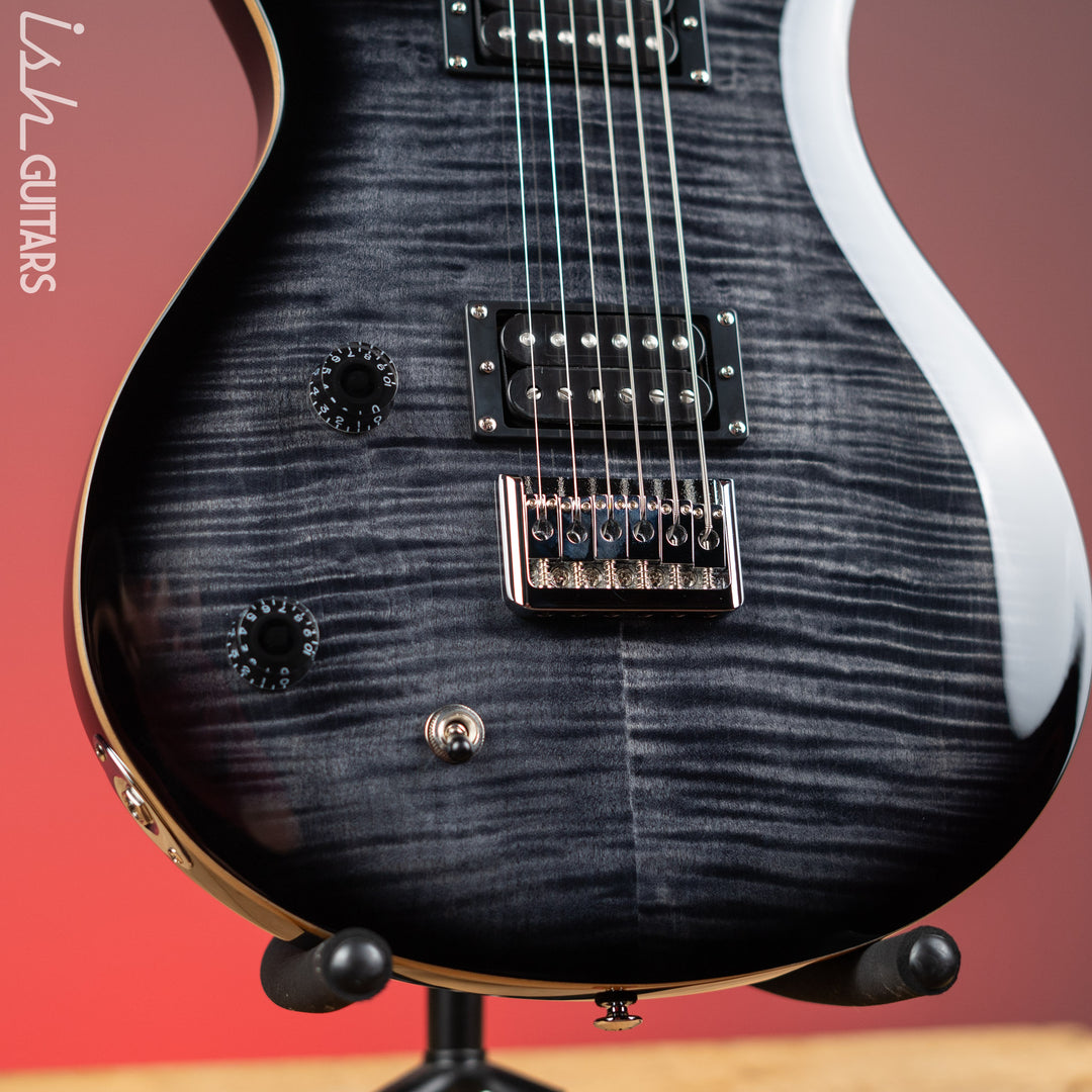 PRS SE 277 Baritone Left Handed Electric Guitar Charcoal Burst