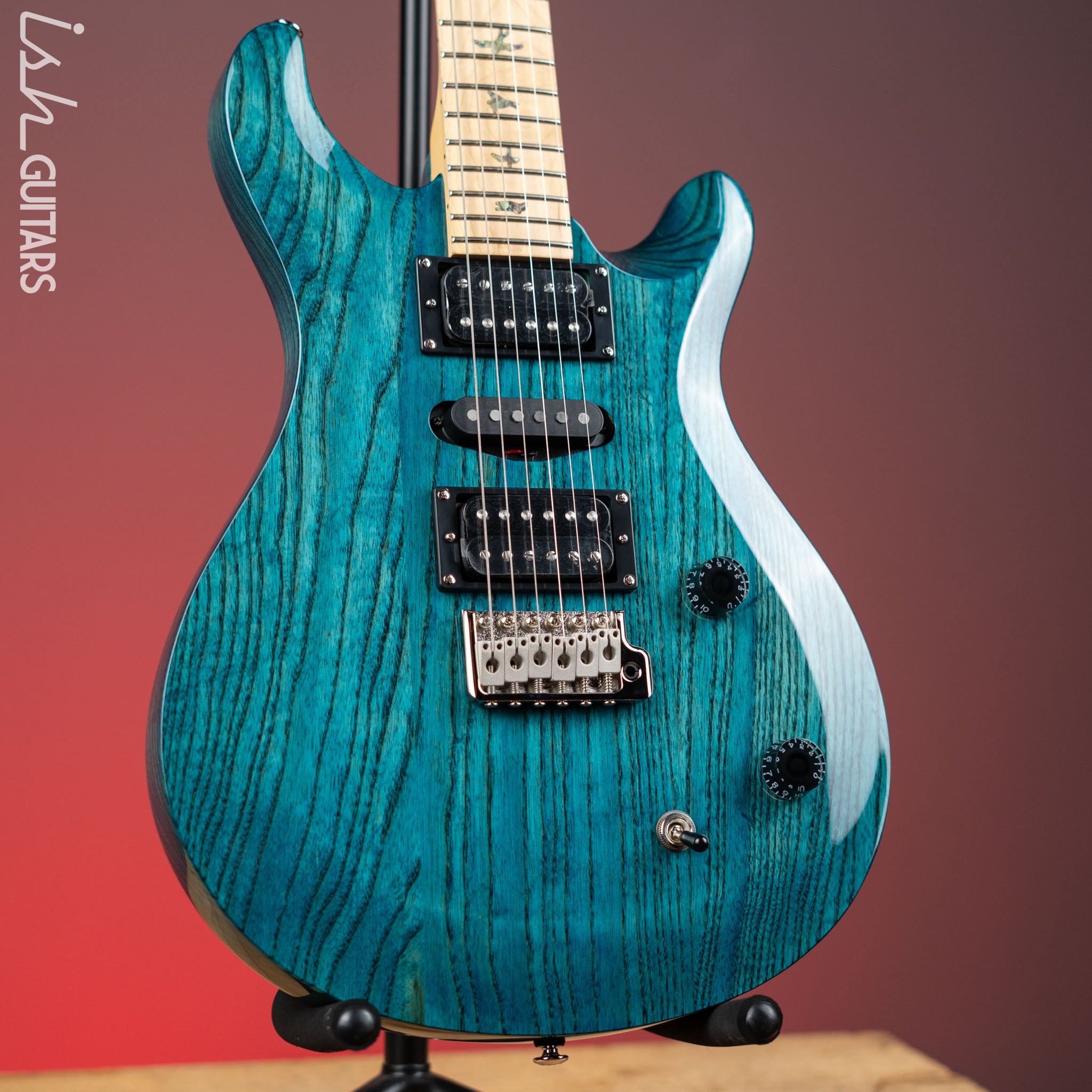 PRS SE Swamp Ash Special Iri Blue Electric Guitar – Ish Guitars