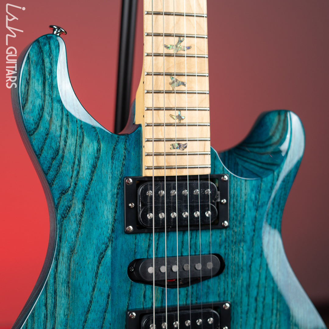 PRS SE Swamp Ash Special Iri Blue Electric Guitar