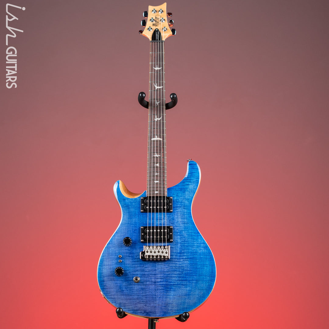 PRS SE Custom 24-08 Left-Handed Electric Guitar Faded Blue
