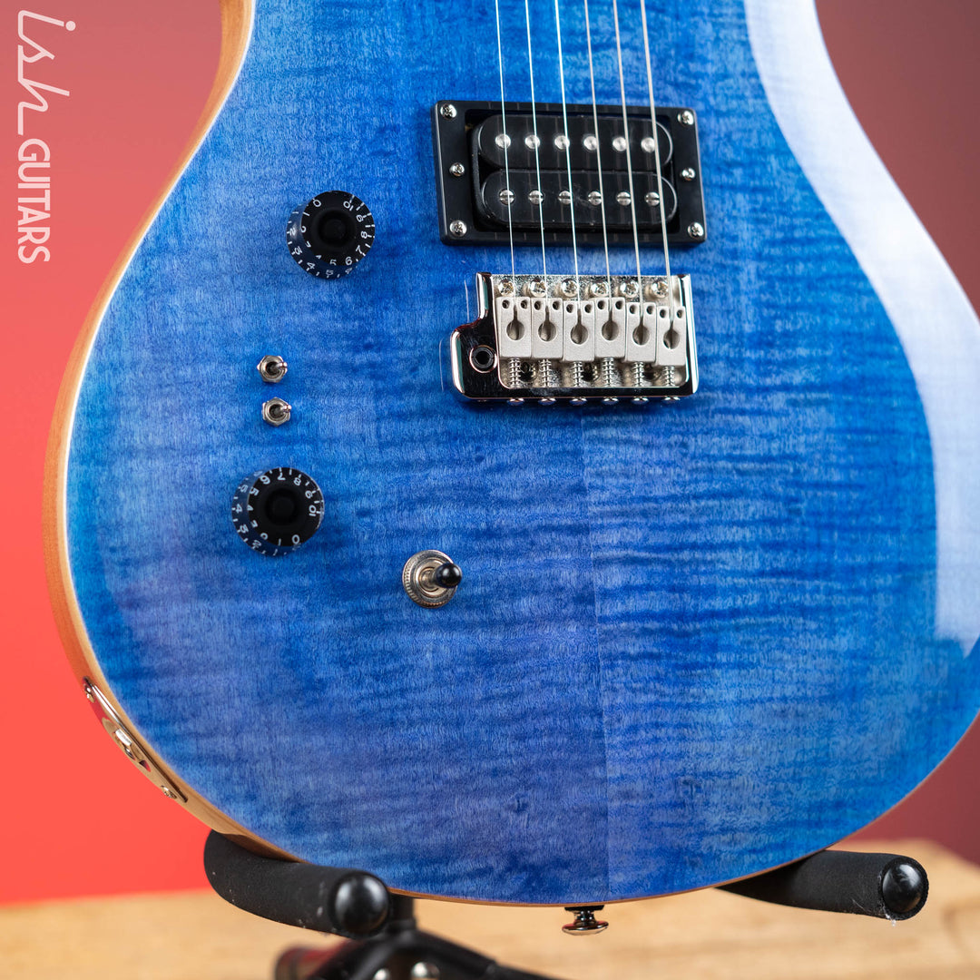 PRS SE Custom 24-08 Left-Handed Electric Guitar Faded Blue