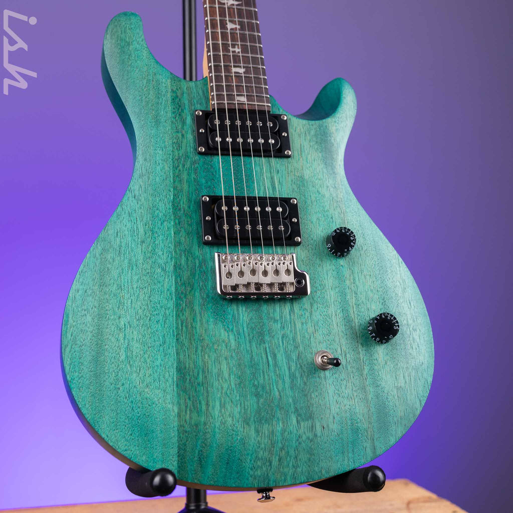 PRS SE CE 24 Standard Satin Electric Guitar Turquoise – Ish Guitars