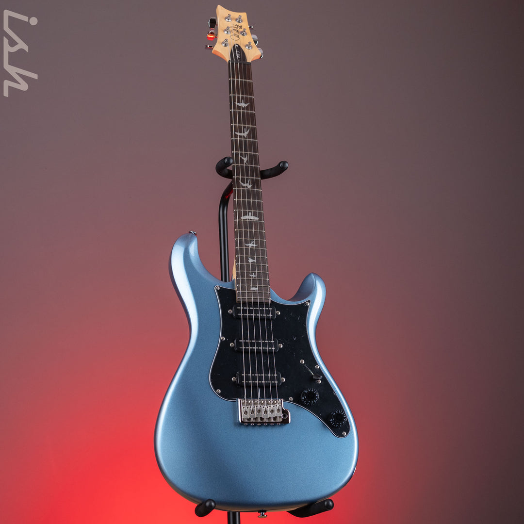 2024 PRS SE NF3 Electric Guitar Ice Blue Metallic Rosewood Fretboard