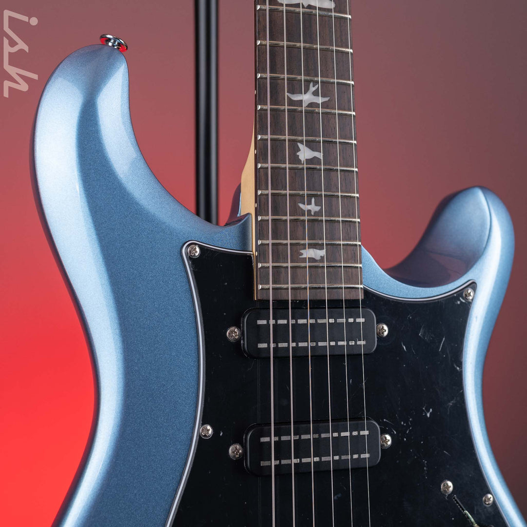 2024 PRS SE NF3 Electric Guitar Ice Blue Metallic Rosewood Fretboard