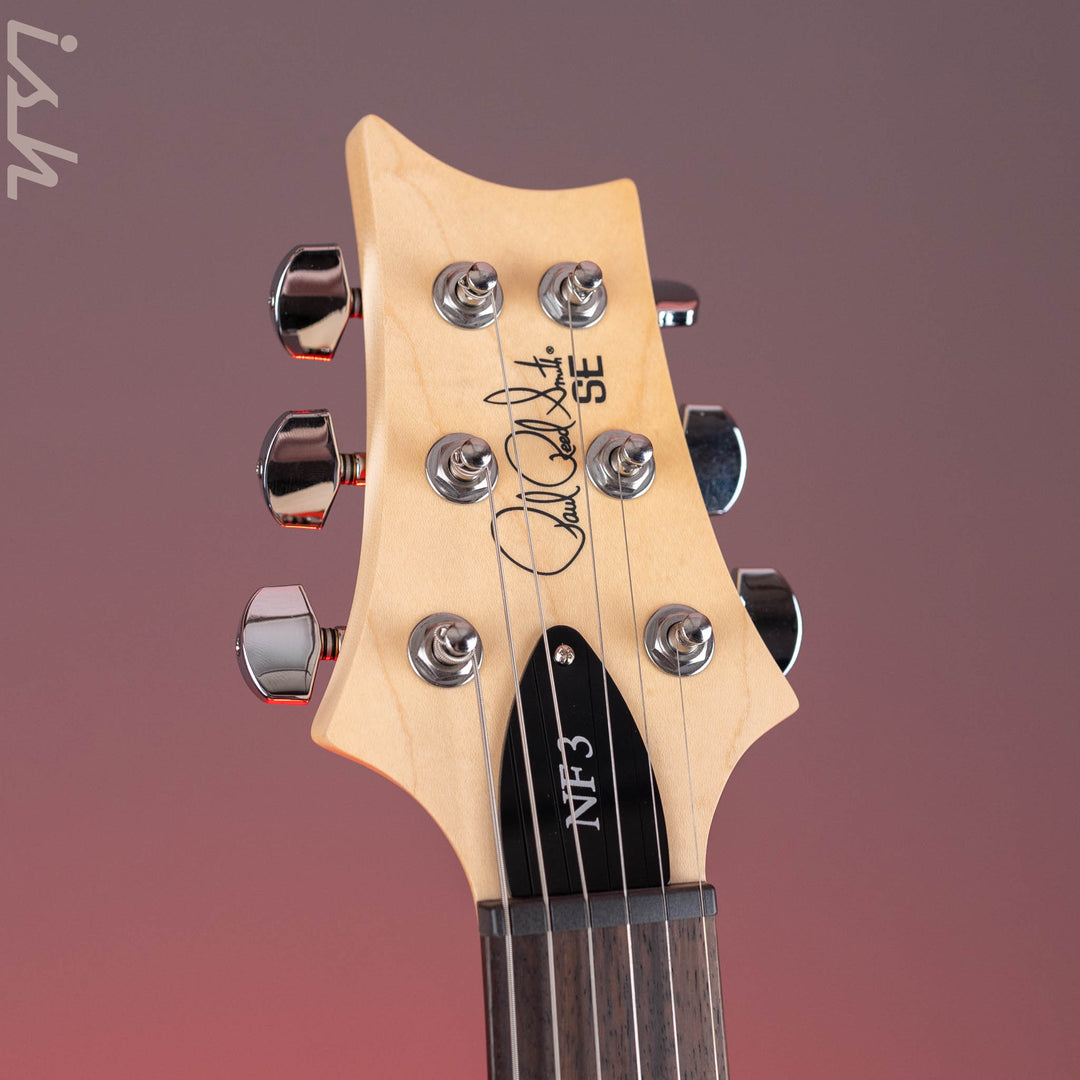 2024 PRS SE NF3 Electric Guitar Ice Blue Metallic Rosewood Fretboard