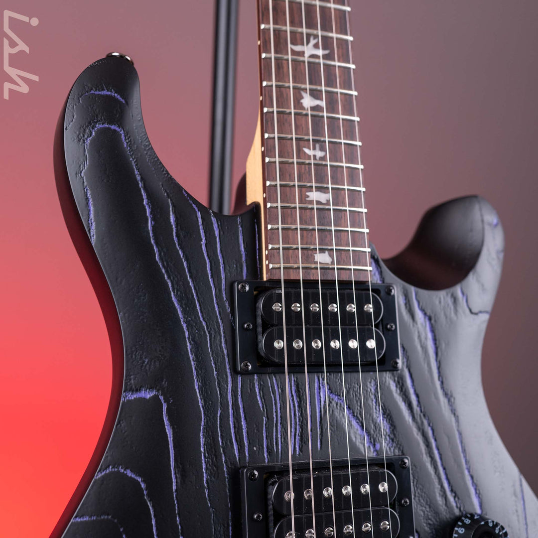 PRS SE Swamp Ash CE 24 Limited Edition Sandblasted Purple