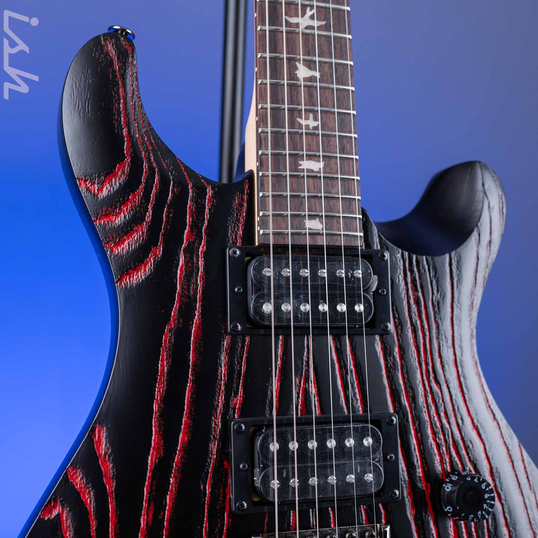 PRS SE Swamp Ash CE 24 Limited Edition Sandblasted Red