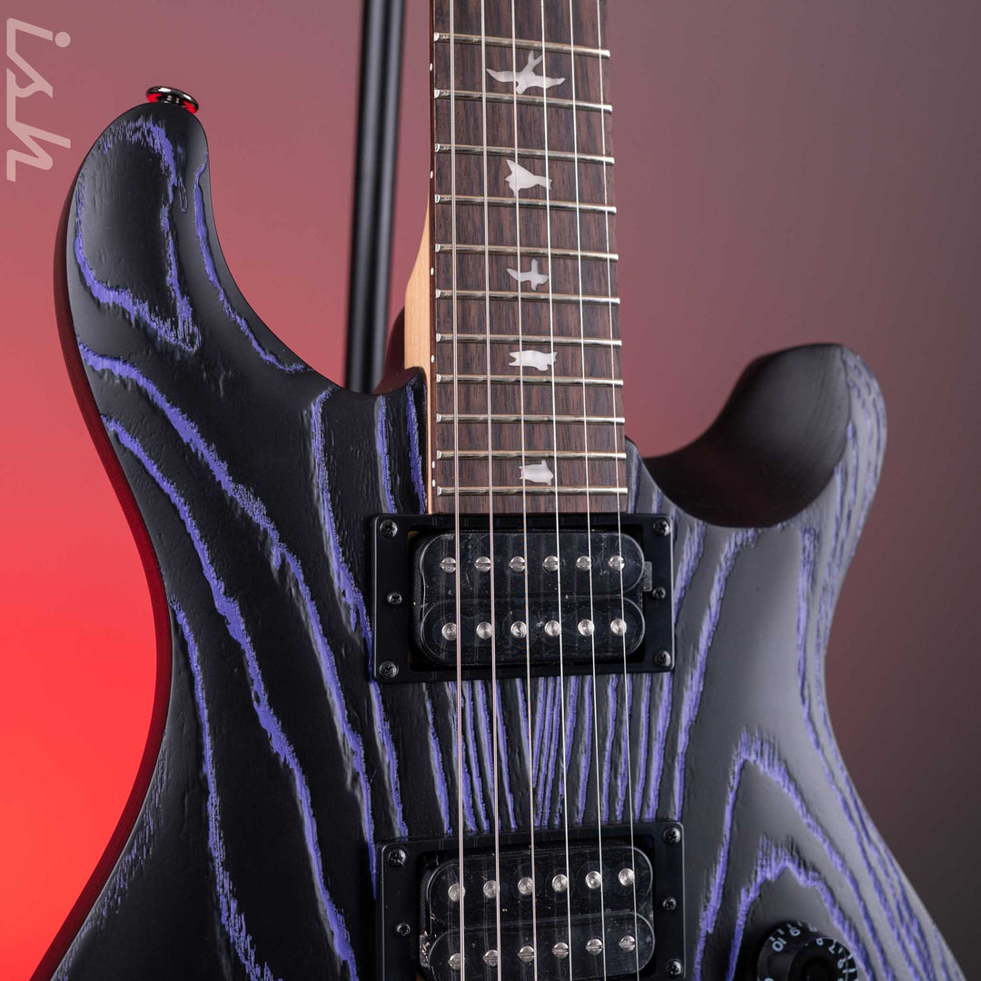 PRS SE Swamp Ash CE 24 Limited Edition Sandblasted Purple