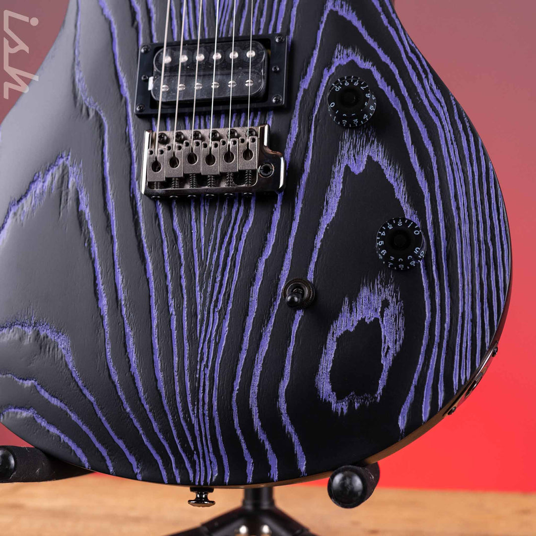 PRS SE Swamp Ash CE 24 Limited Edition Sandblasted Purple