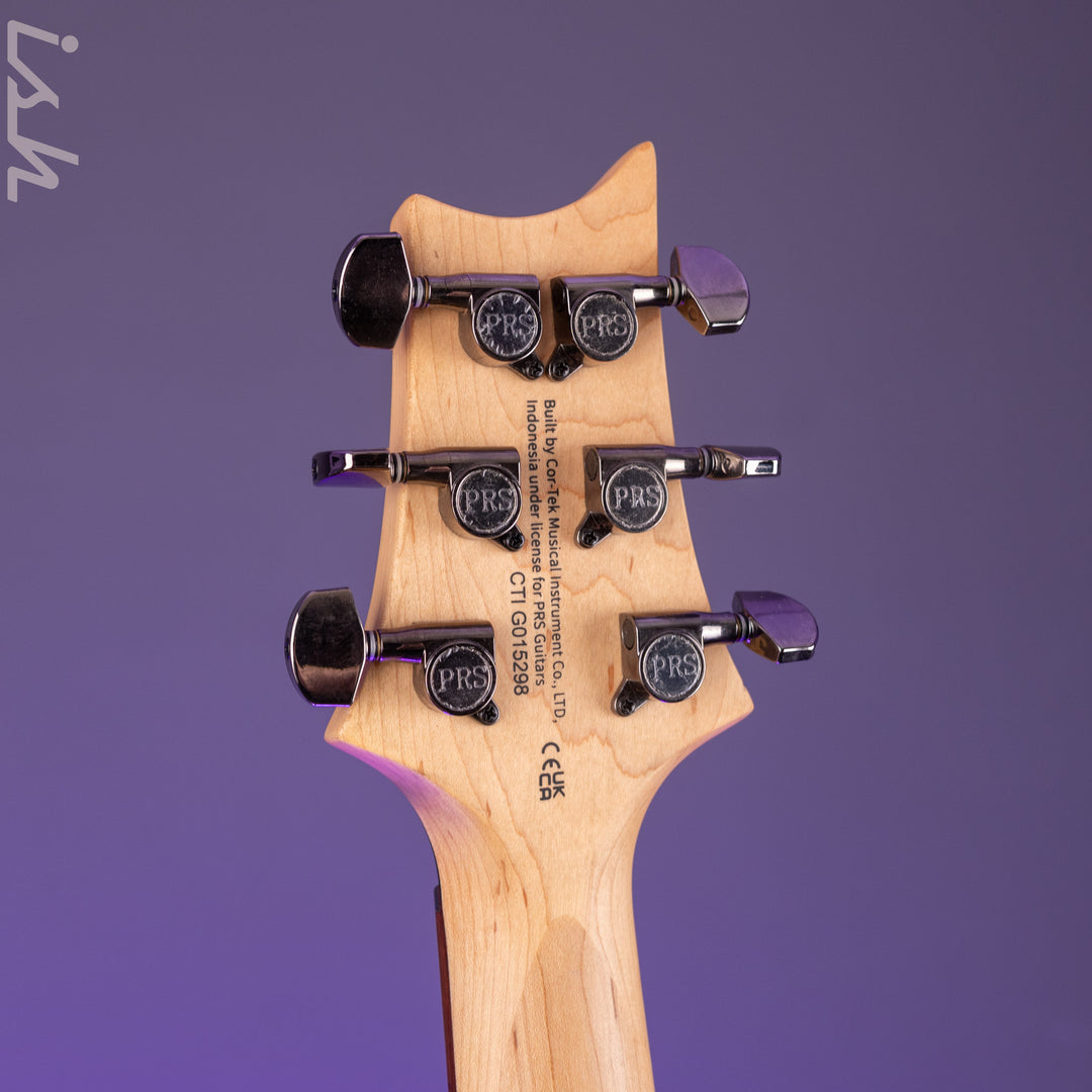 2024 PRS SE CE24 Swamp Ash Limited Edition Sandblasted Purple