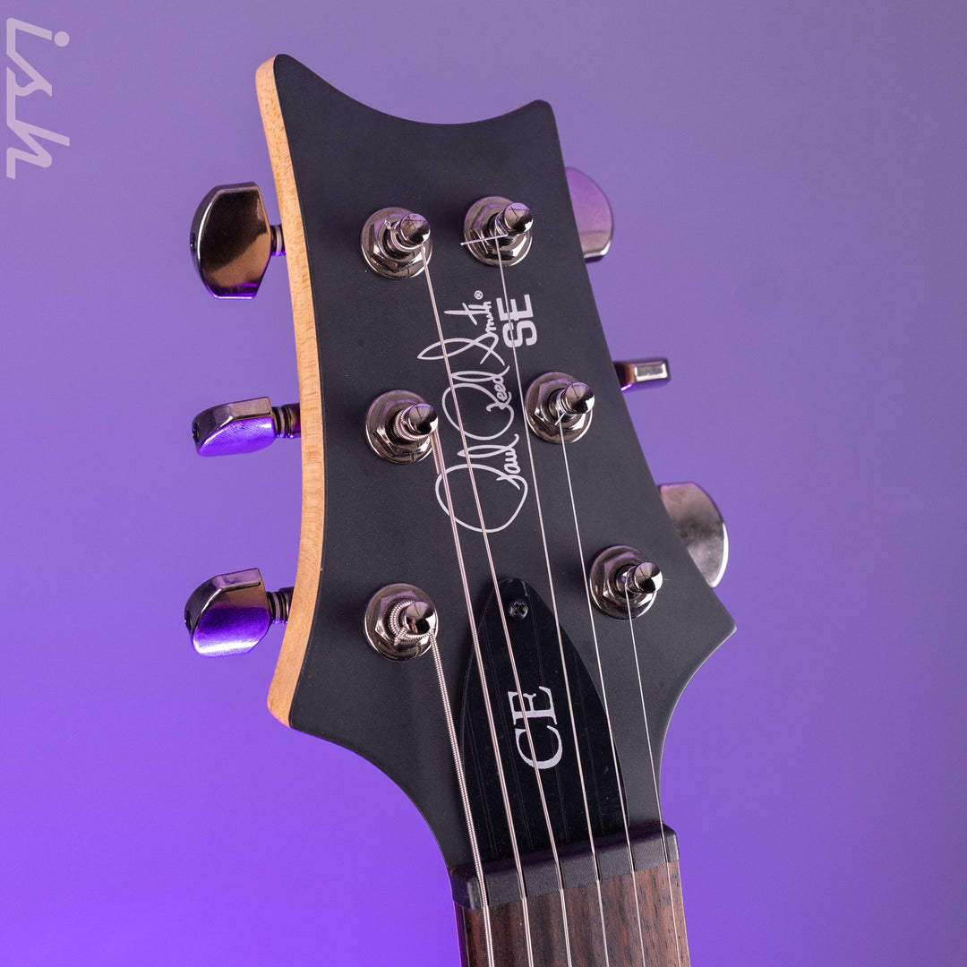 2024 PRS SE CE24 Swamp Ash Limited Edition Sandblasted Purple