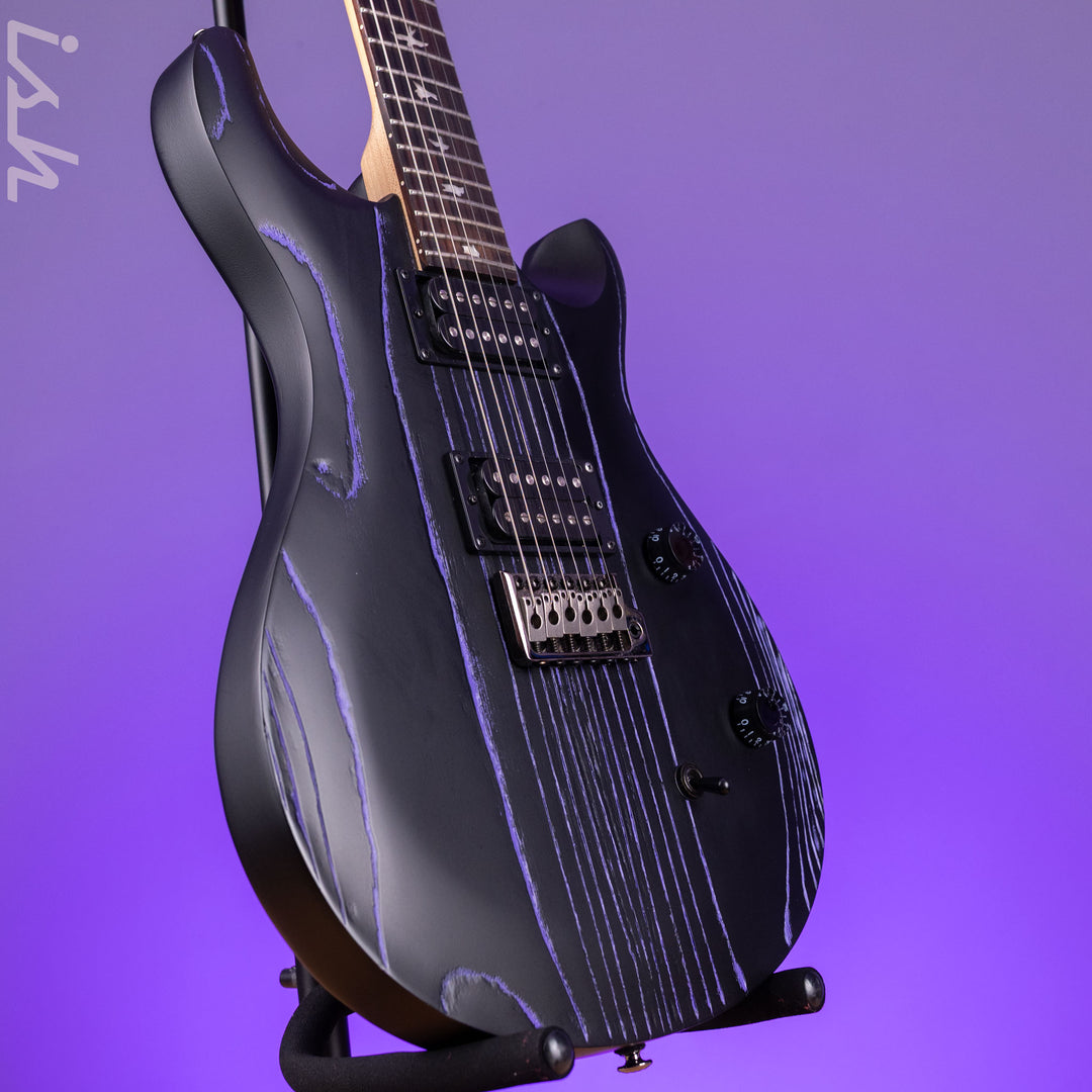 2024 PRS SE CE24 Swamp Ash Limited Edition Sandblasted Purple