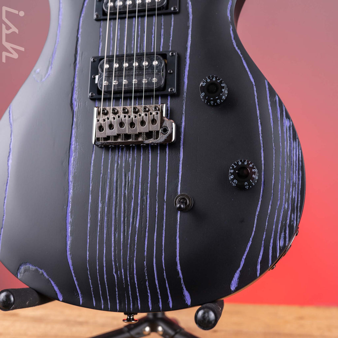 PRS SE Swamp Ash CE 24 Limited Edition Sandblasted Purple