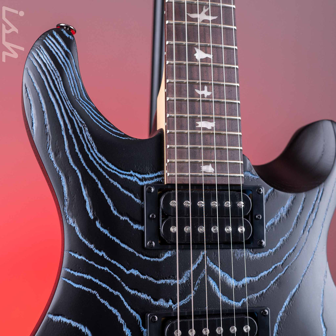 PRS SE Swamp Ash CE 24 Limited Edition Sandblasted Blue