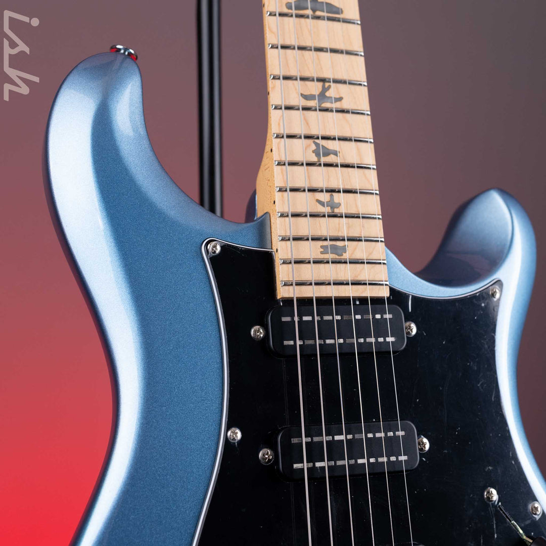 PRS SE NF3 Electric Guitar Ice Blue Metallic Maple Fretboard