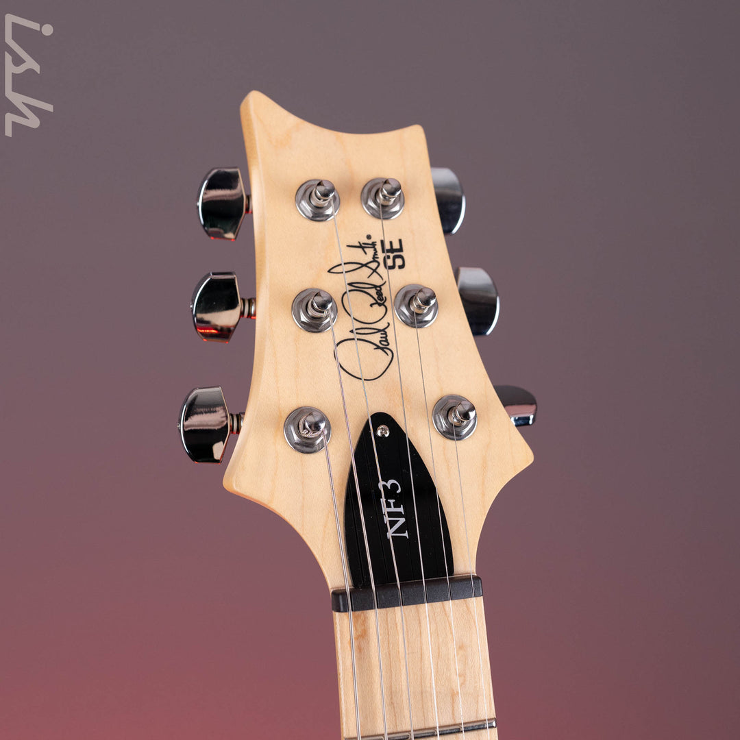 PRS SE NF3 Electric Guitar Ice Blue Metallic Maple Fretboard